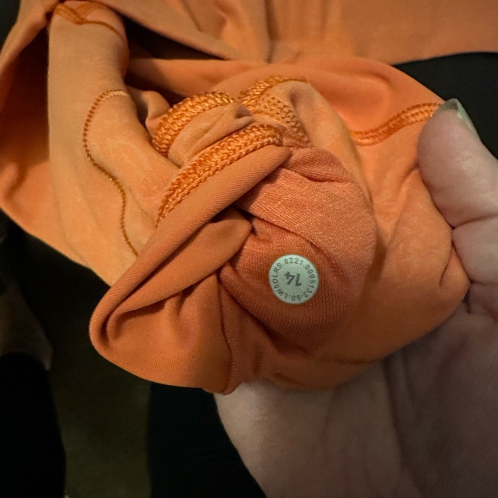 Orange Activewear Leggings